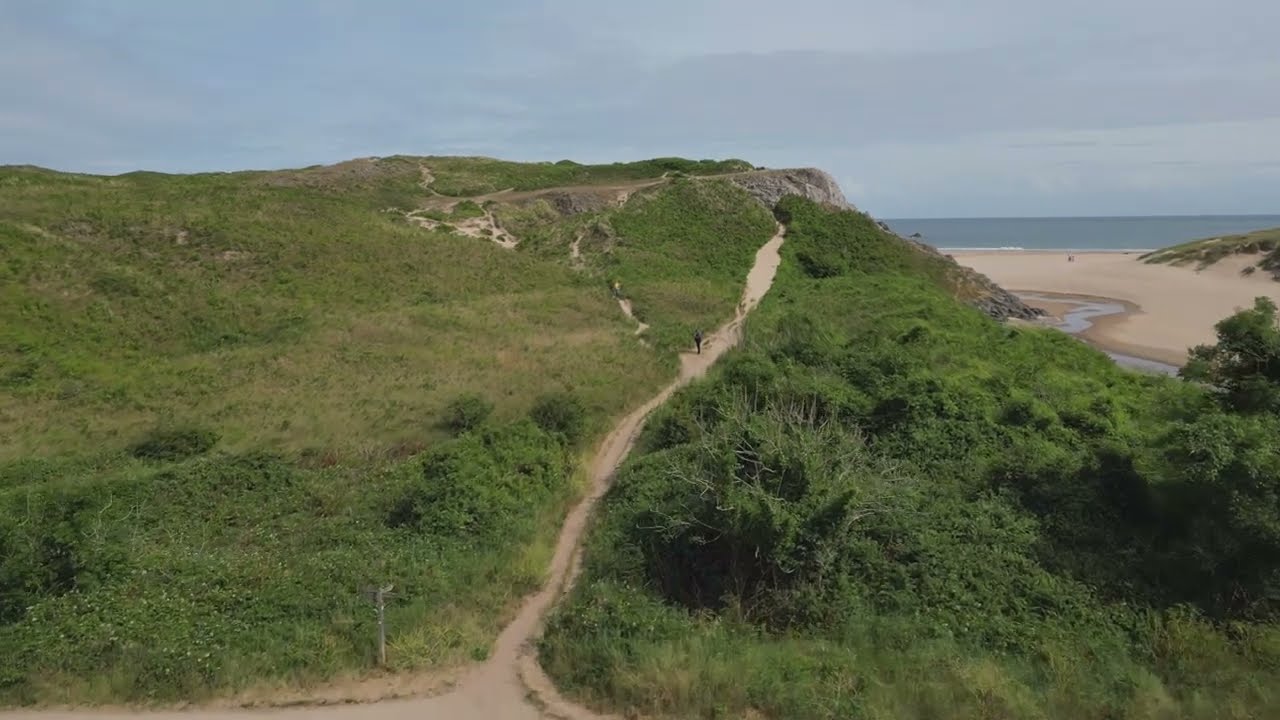 Broad Haven South Beach & Bosherston Lilly Ponds in Pembrokeshire, Wales