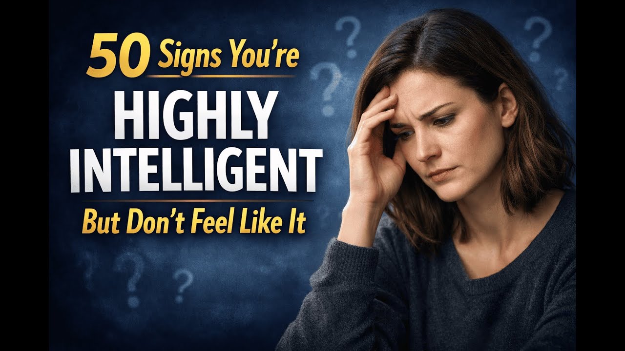 50 Signs You’re Highly Intelligent But Don’t Feel Like It | Psychology Reveals