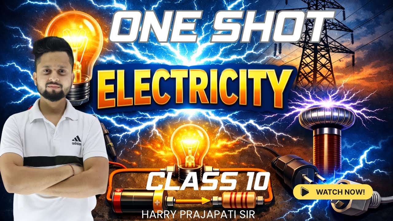 Electricity One Shot || Class 10 || Harry Prajapati sir