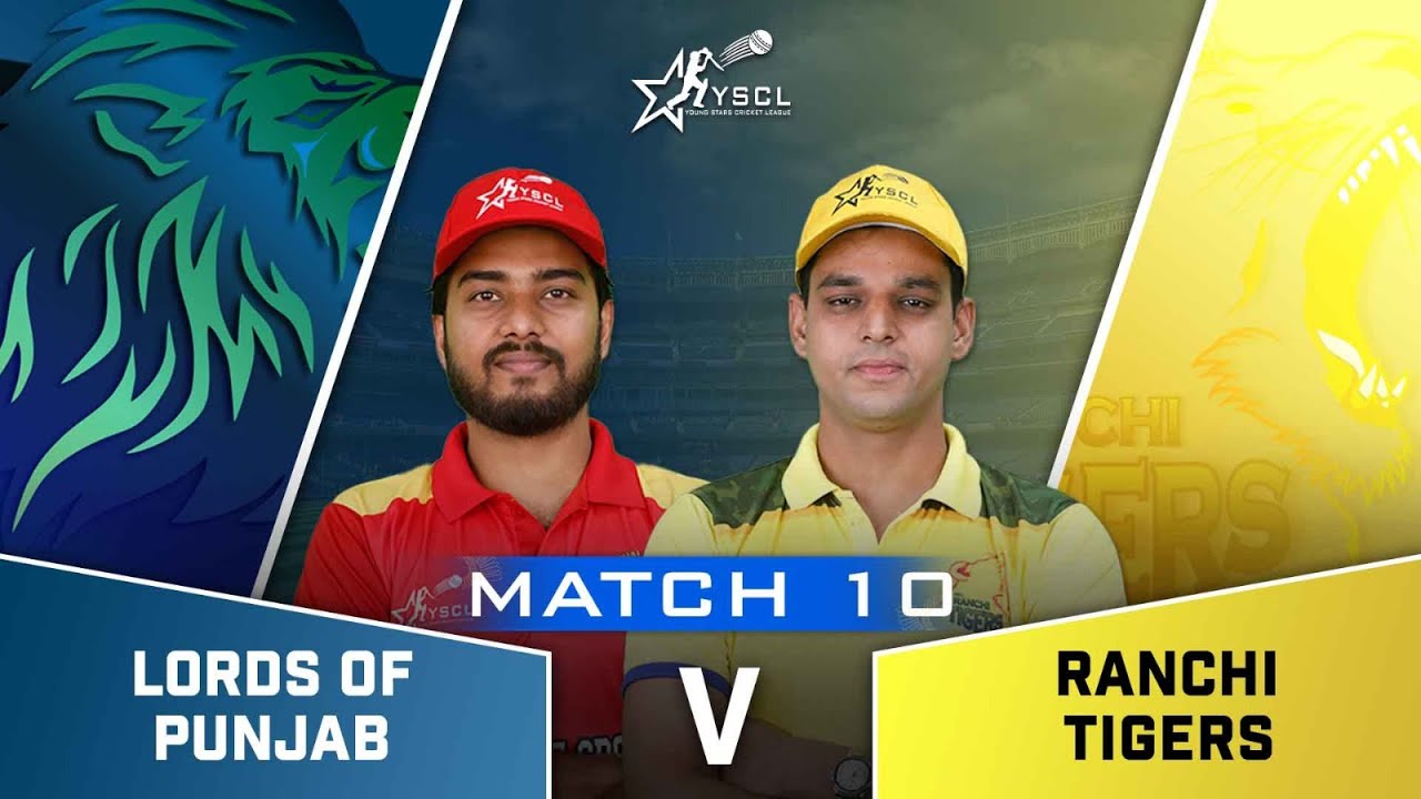 Lords of Punjab  vs Ranchi Tigers LIVE | YSCLeague Nationals 2025 | YSCL