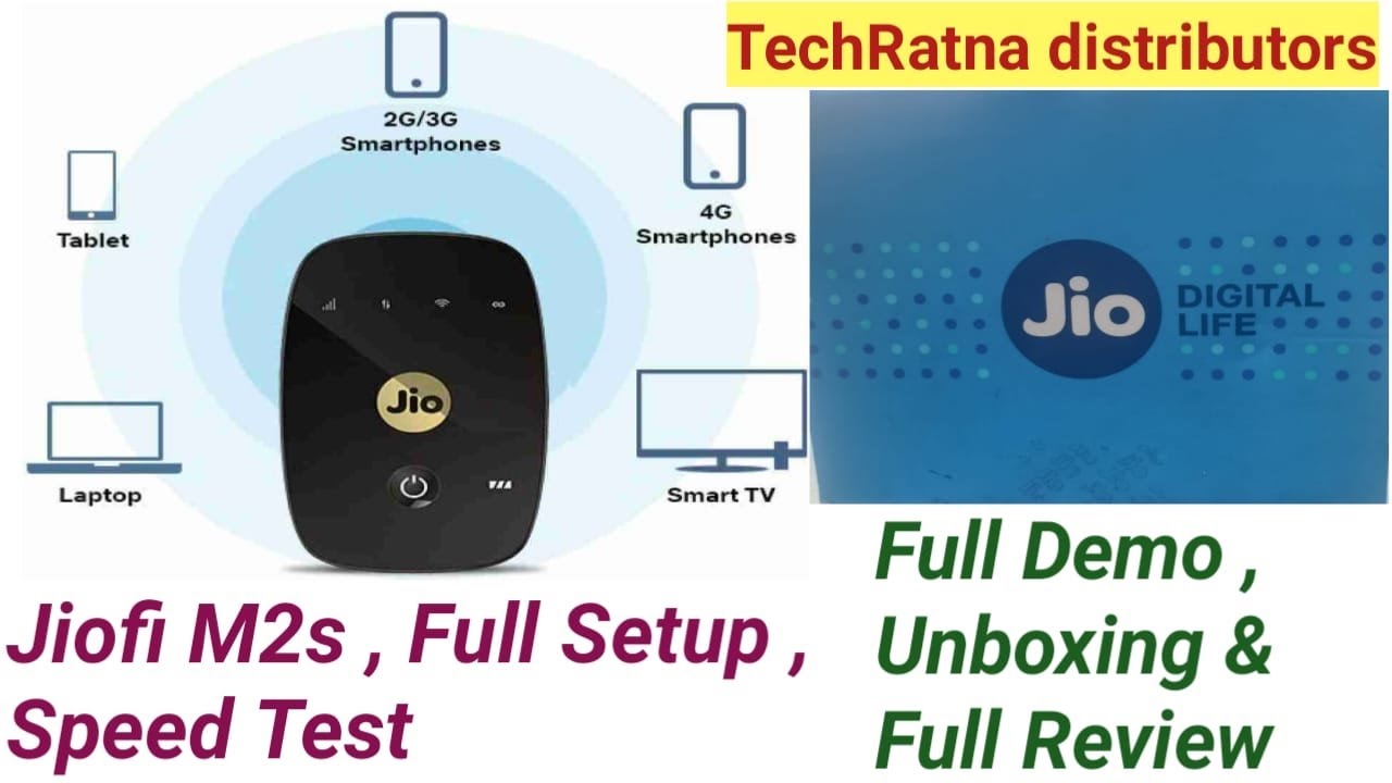 Jiofi router M2s | Full demo(31 device support 4G)|How to connect full explain in Hindi |