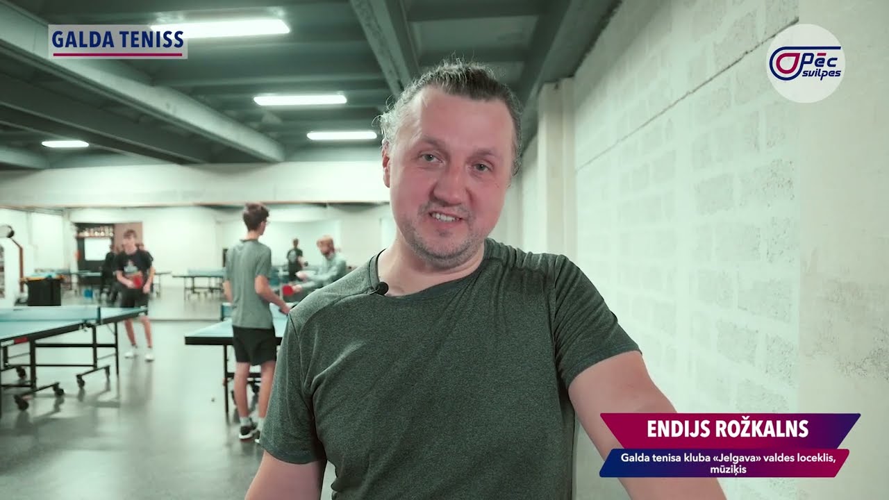 “Pēc svilpes” 2023/11: ENDIJS ROŽKALNS&GALDA TENISS