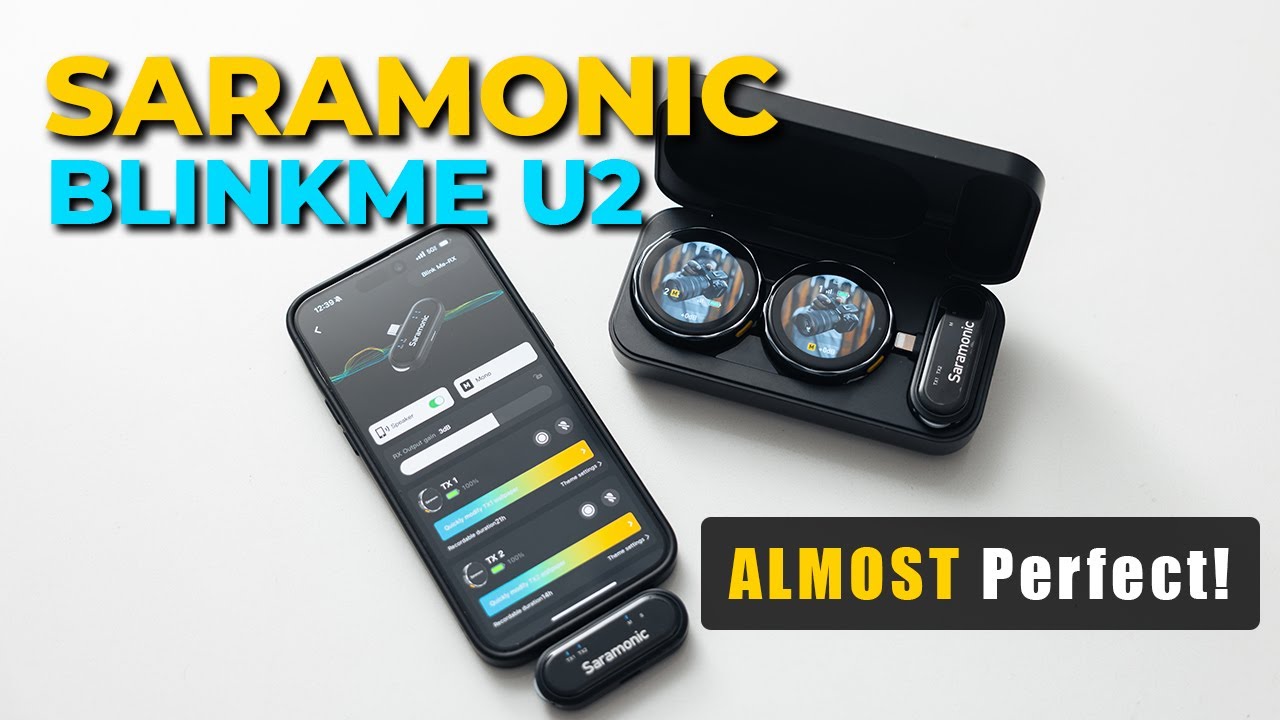 This WIRELESS MIC for your phone is ALMOST Perfect (Saramonic BlinkMe U2)