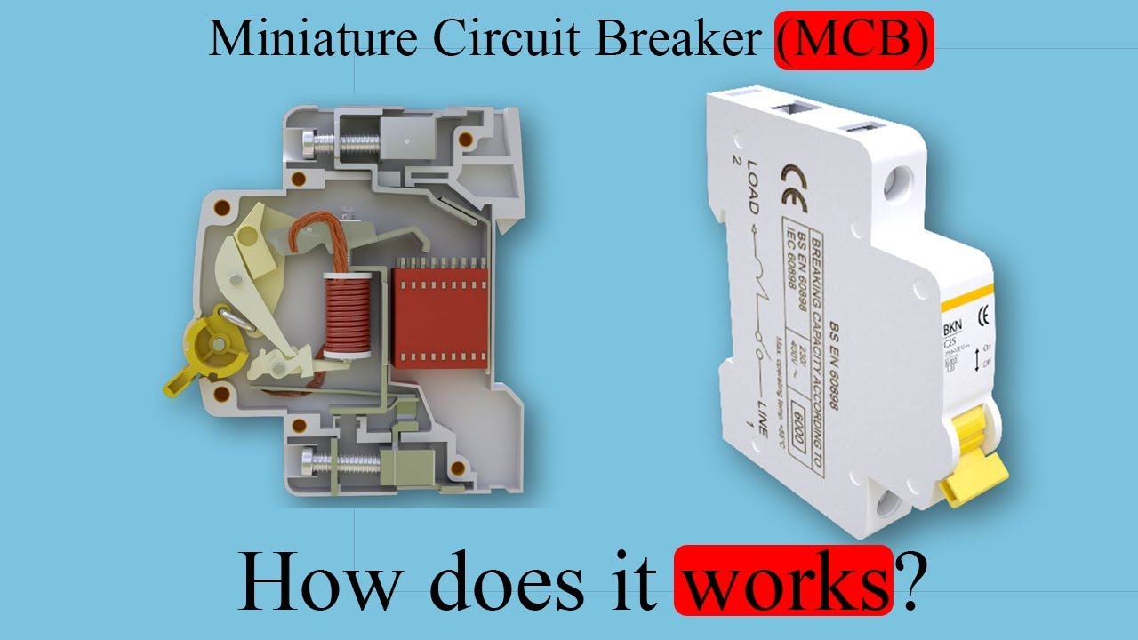 Miniature Circuit Breaker, (MCB), How does it work?