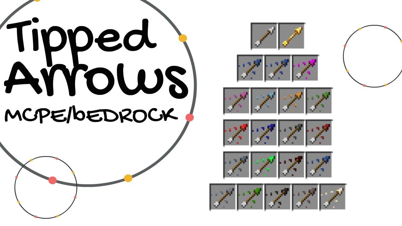Minecraft Bedrock Tipped Arrows
