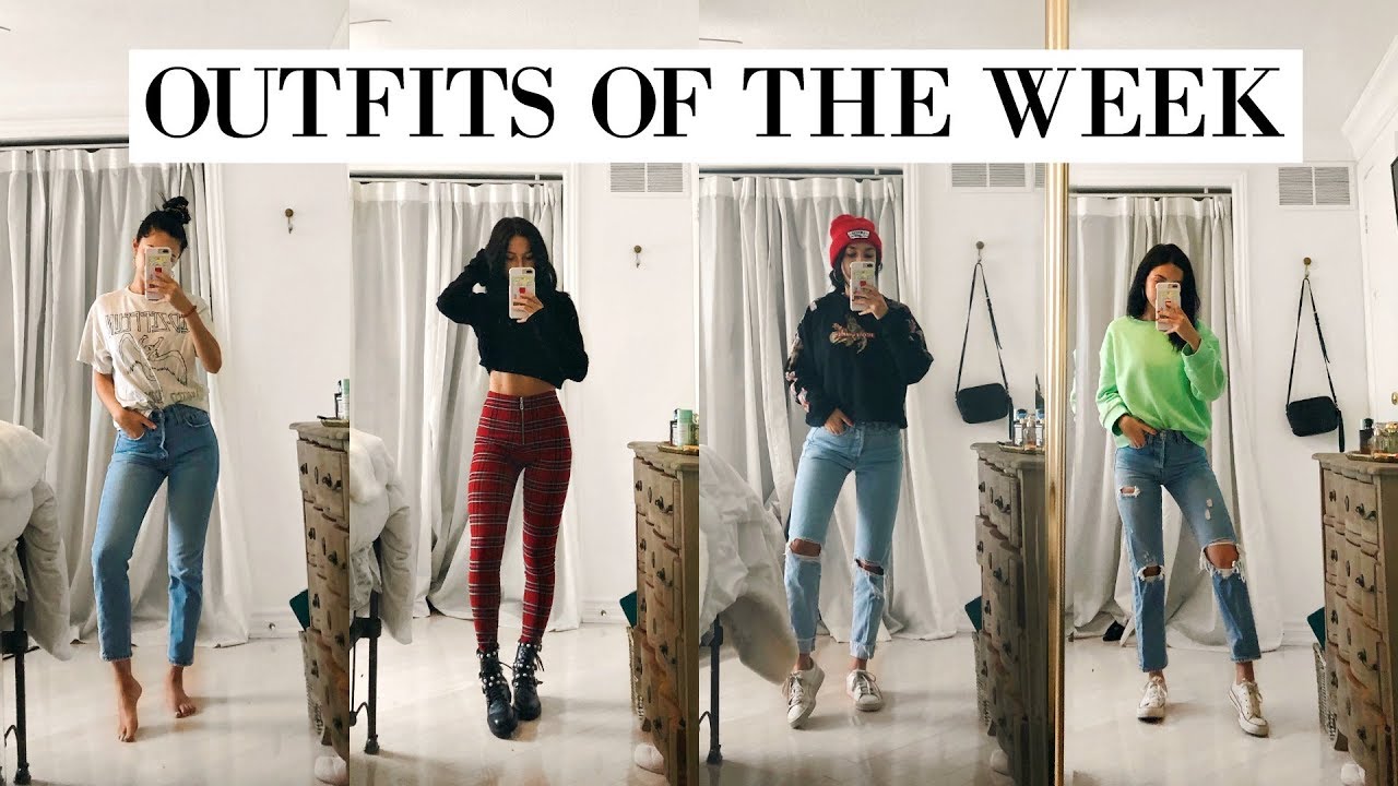 OUTFITS OF THE WEEK 2019 | Casual + Fashionable