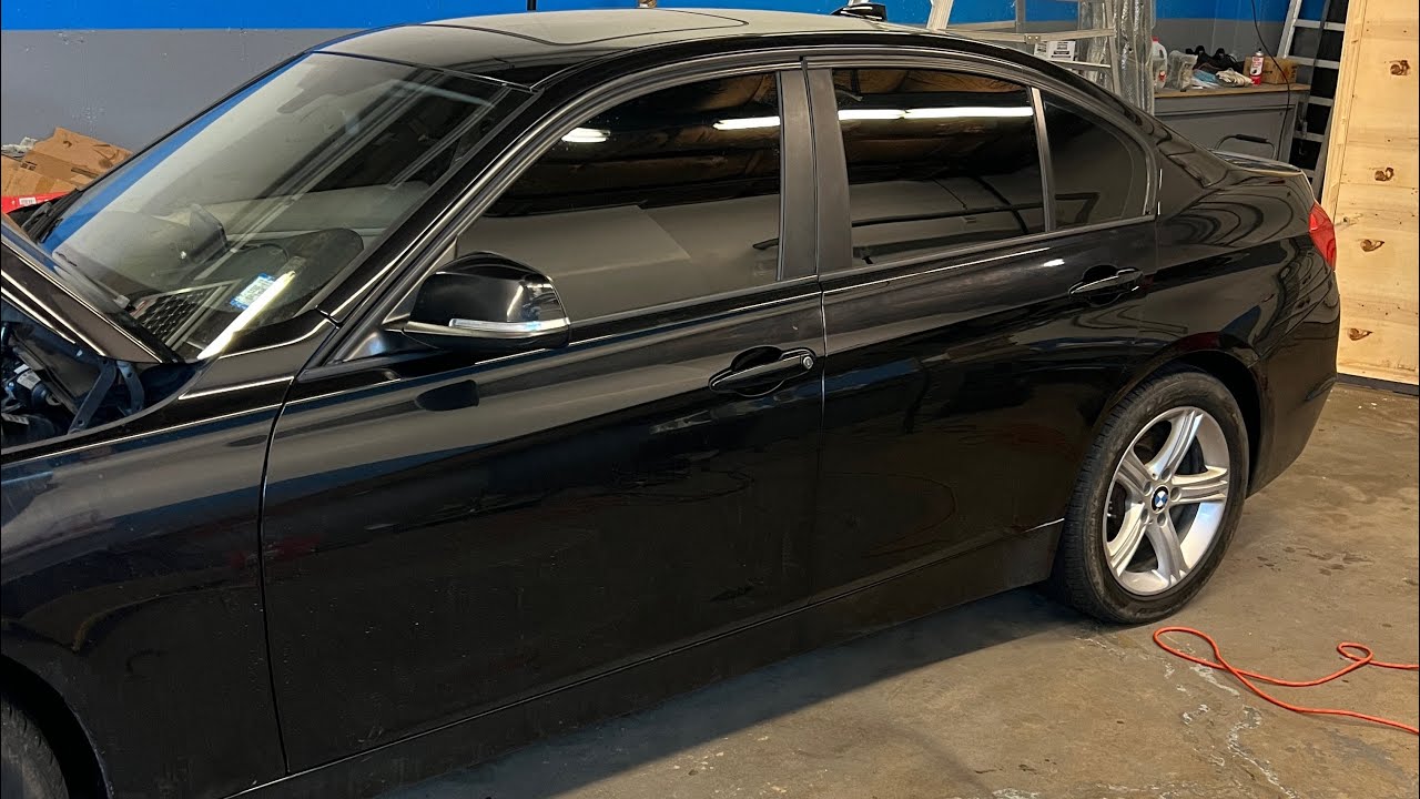 Getting the F30 tinted by the best! How to Perfectly TINT Windows
