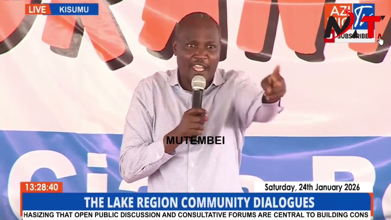 LISTEN TO ANGRY MBADI ADDRESSING KISUMU RESIDENTs