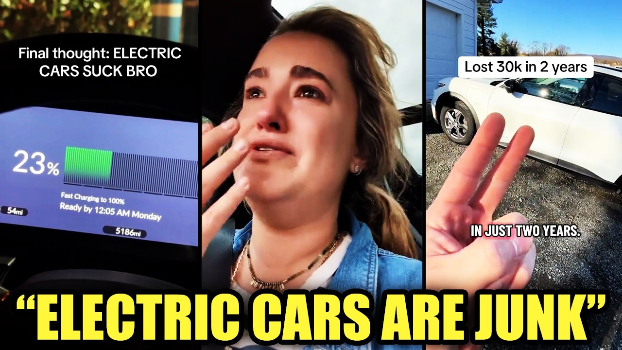 Watch EV Owners Instantly Regret Buying Their New Luxury Electric Cars