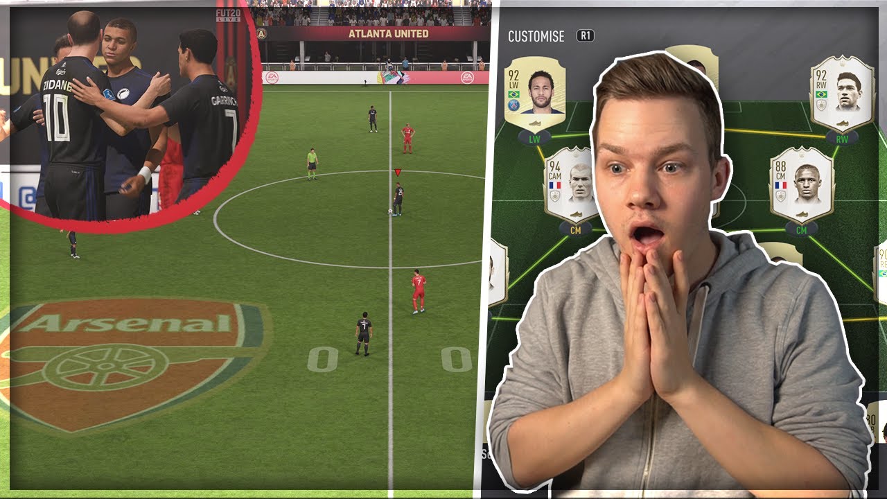 MIN F&Oslash;RSTE KAMP I FIFA 20! *ZIDANE ER ALT FOR VILD!*