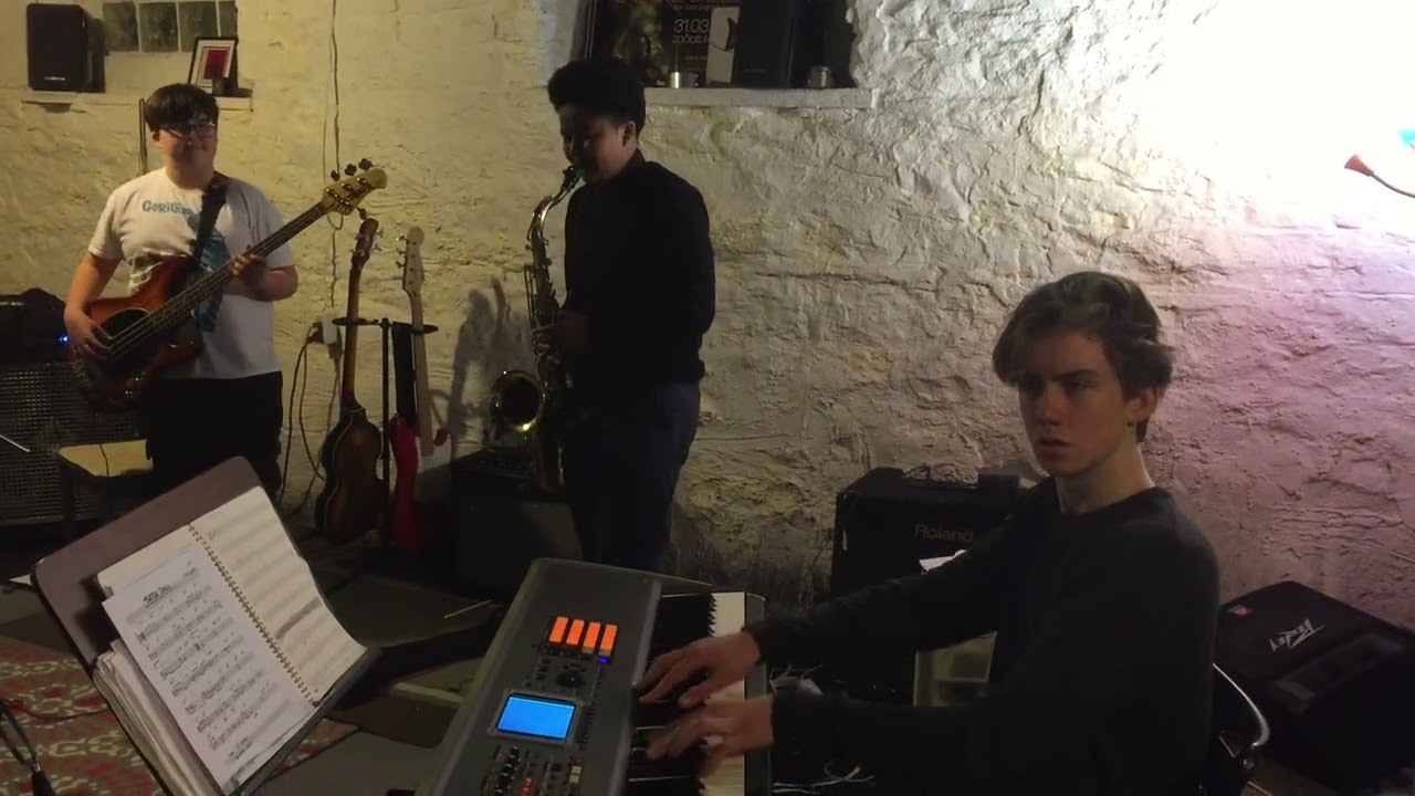 Funky Fly Project (My Middle School Jazz Band) - Party Rehearsal