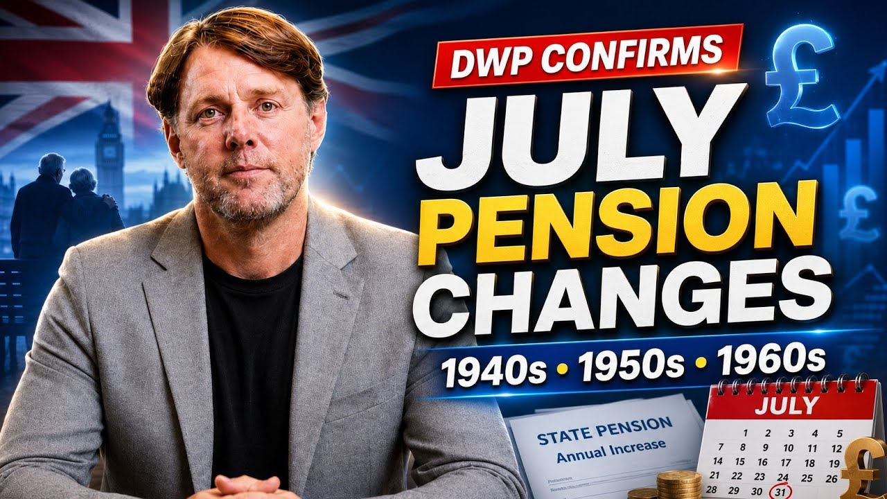 DWP Confirms July Pension Changes 2026 | 1940s, 1950s & 1960s Born Must Check