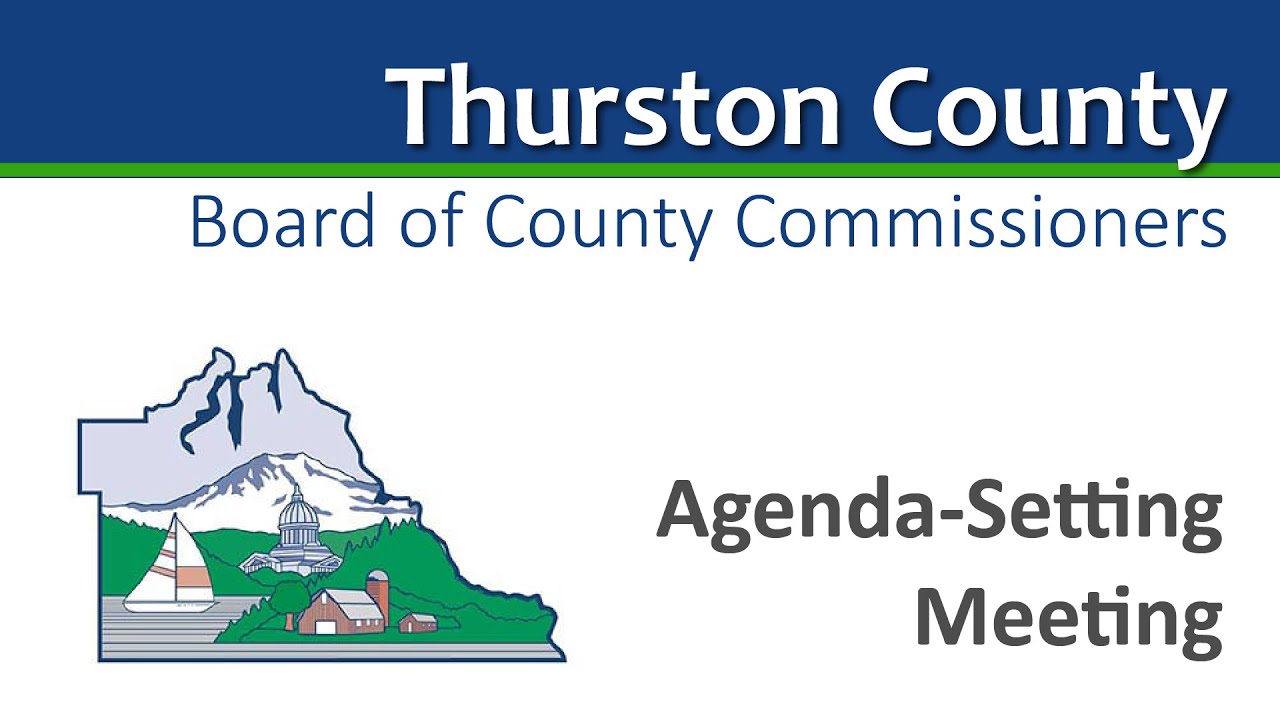 December 16, 2025 - Thurston County Board of County Commissioners Agenda Setting