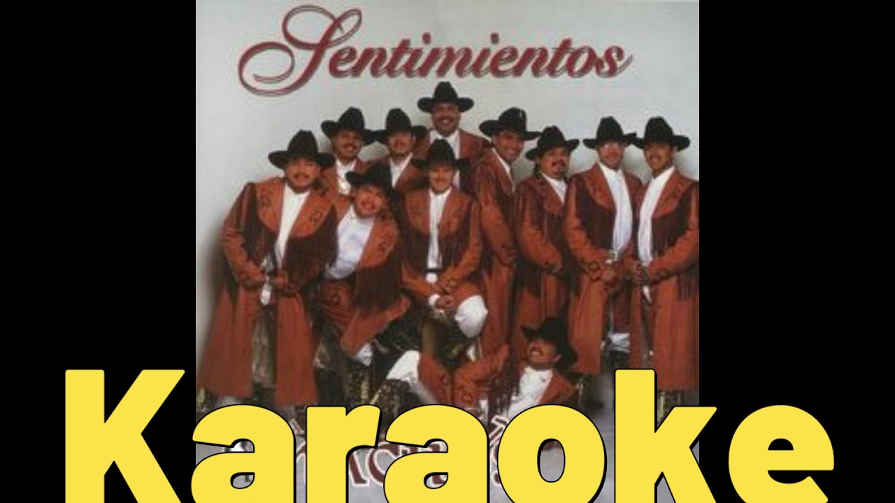 karaoke  Un Cariño Como Tu  Banda Machos  Con 2da HD