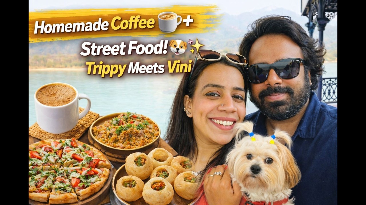 Homemade Coffee Date ☕ + Street Food | Trippy met Vini 🐶😍