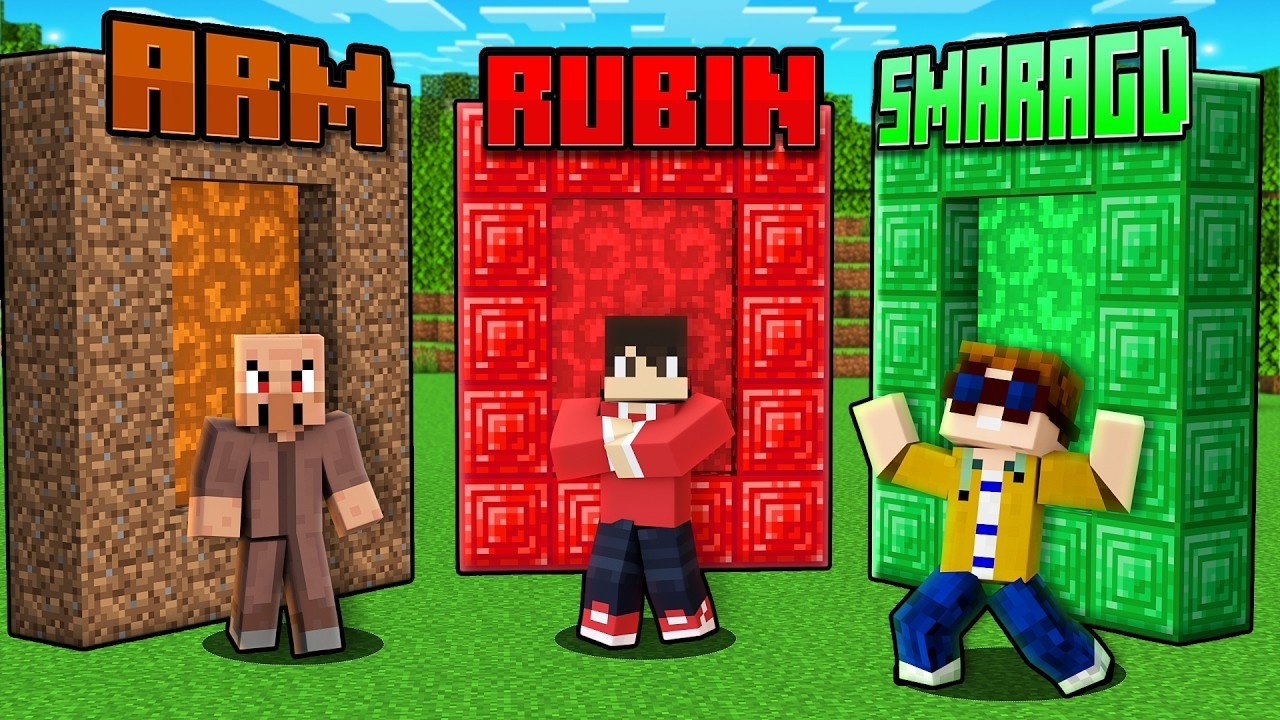 REICH vs. ARM TREPPEN KAMPF in Minecraft...