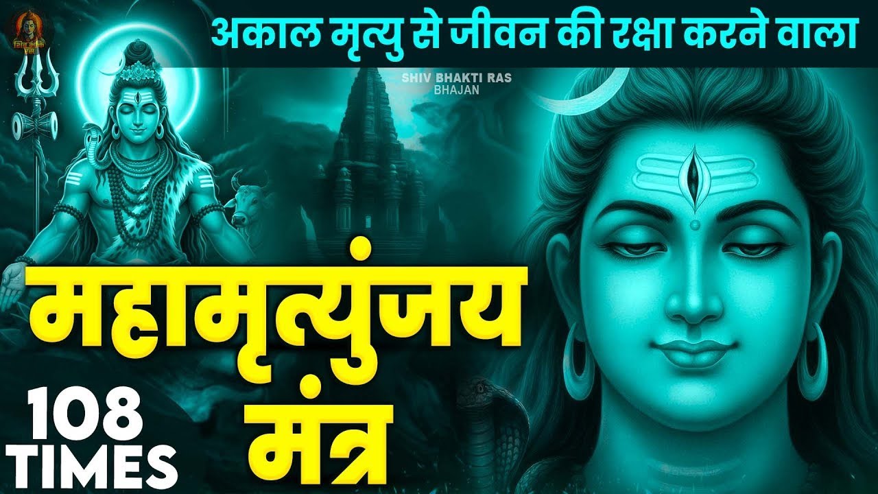 Mahamrityunjay Mantra 108 - सोमवार के दिन शक्तिशाली महामृत्युंजय मंत्र सुनने से दुख समाप्त होंगे