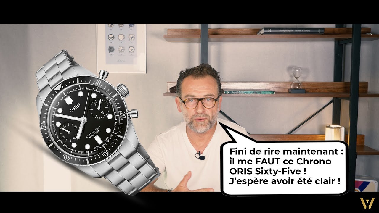 Nouveau chronographe Divers Sixty-Five pour Oris : le diamètre parfait ?