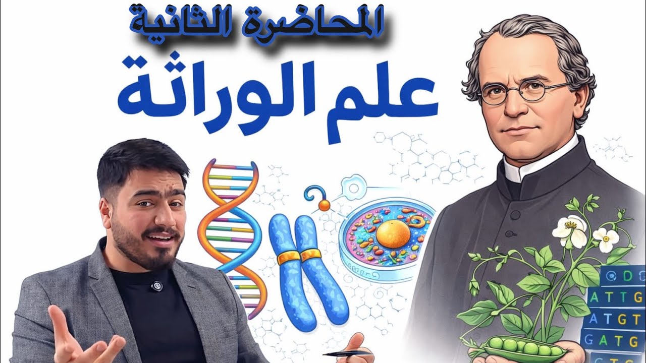 علم الاحياء - السادس العلمي || أساسيات الوراثة - المحاضرة الثانية || الأستاذ سجاد سيف