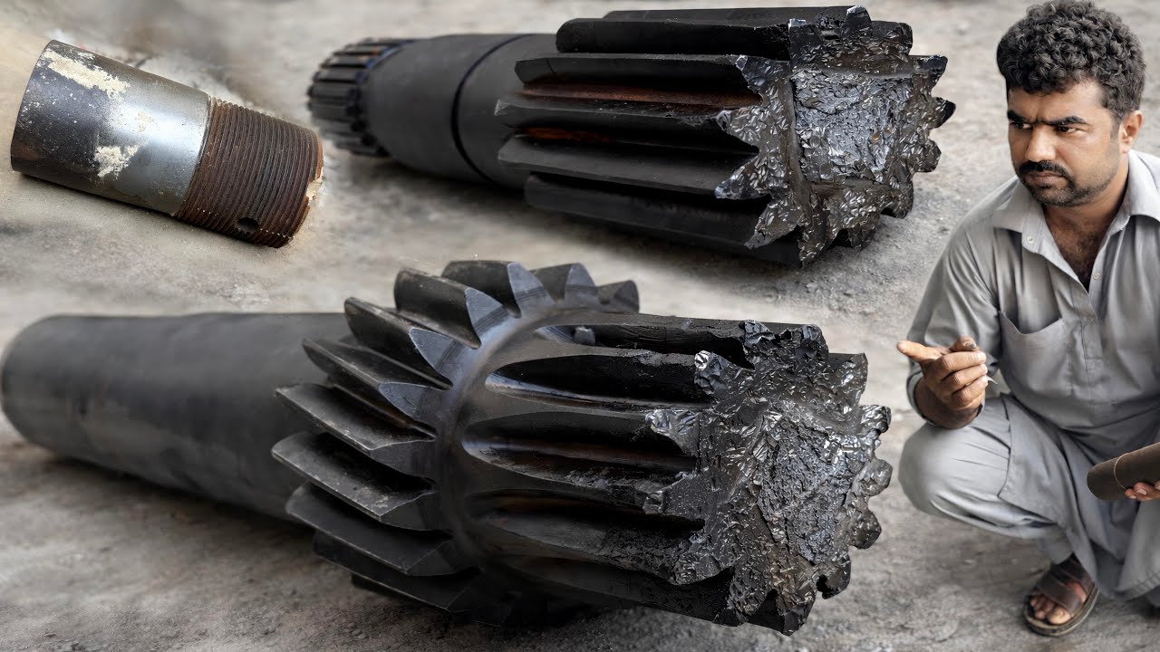 The Ultimate Heavy-Duty Gear Block Repair Performed by a Professional Mechanic Step by Step…