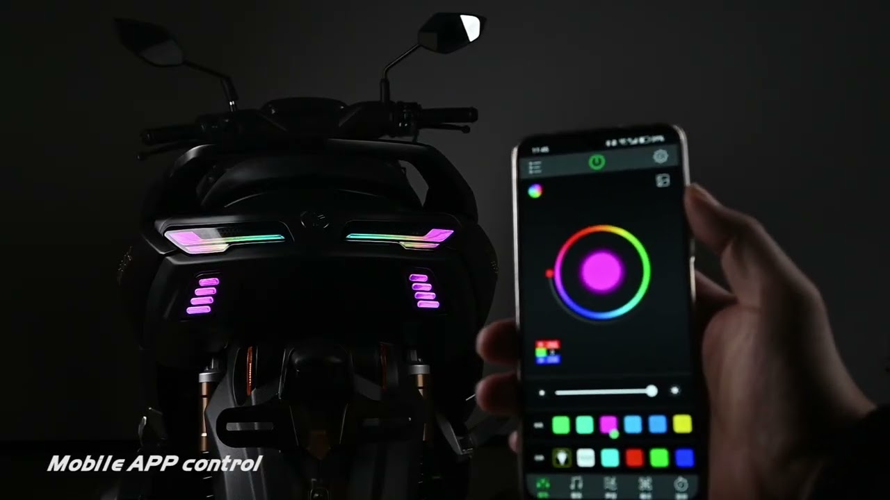 SPW WD235 235 NMAX TURBO taillight video