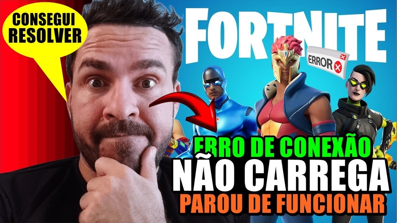 FORTNITE NÃO ABRE ou PAROU de FUNCIONAR no PC? Aprenda a RESOLVER!