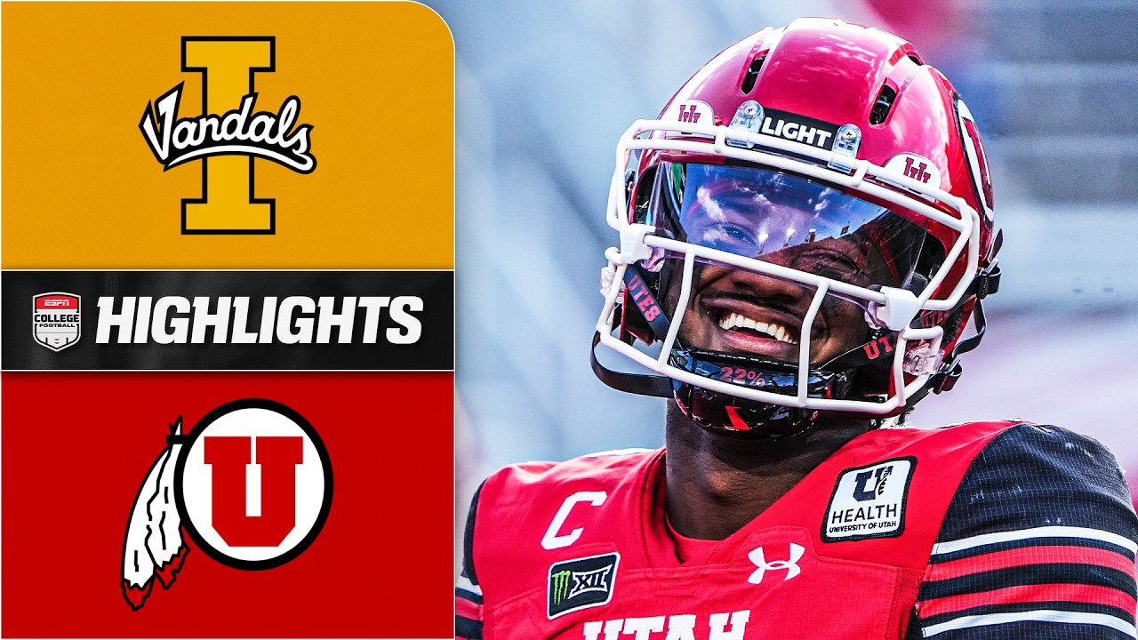 Idaho Vandals vs. Utah Utes | Full Game Highlights | ESPN College Football