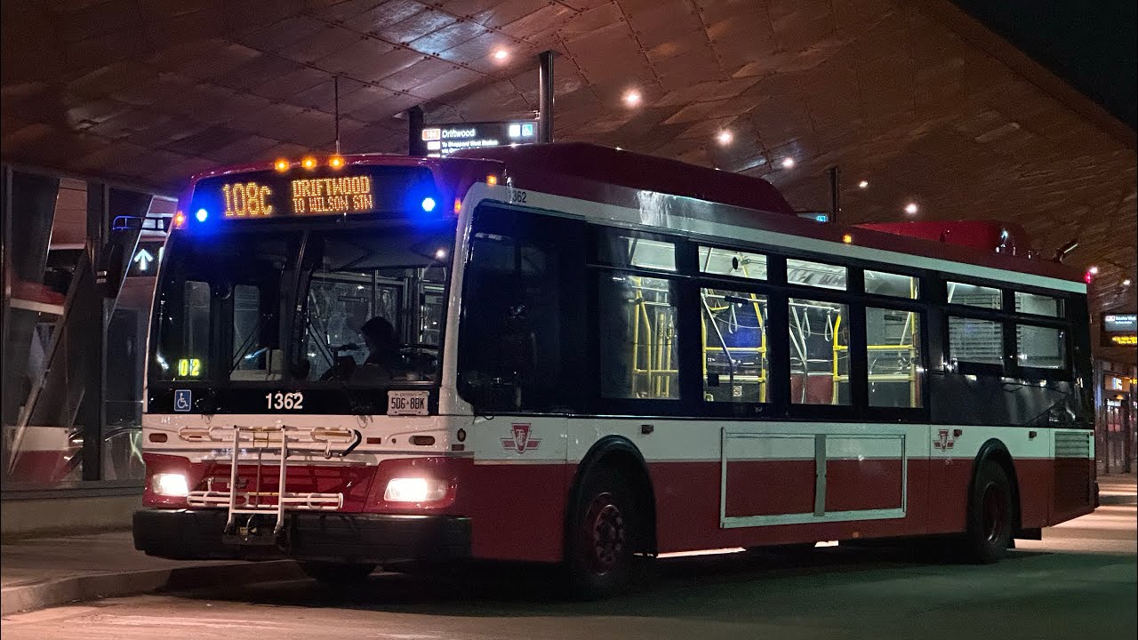 TTC Orion VII NG Hybrid 1362 | Ride on Route 108C Driftwood