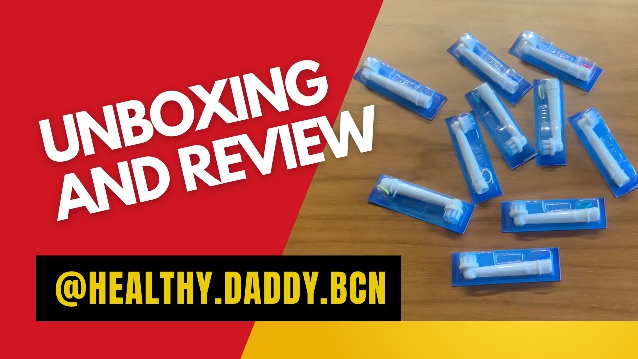 Unboxing y review de los recambios originales Oral-B Sensitive Clean