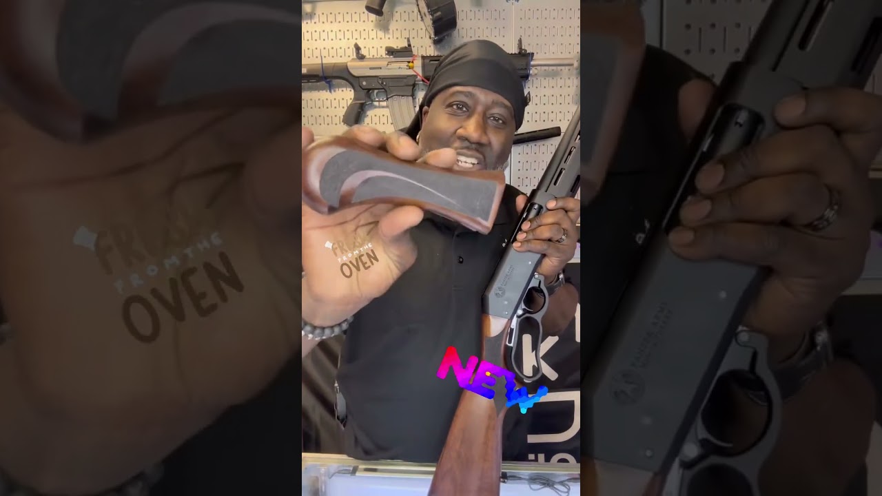 Panzer Lever Action 12 Gauge… yall know I got it😎 #blackfangfirearmsstudio #igotit #panzer #2a