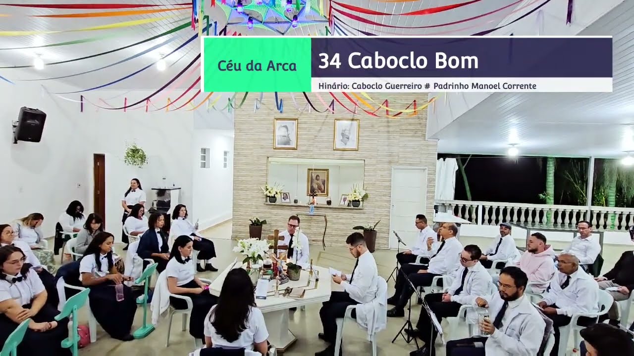 Caboclo Bom - Padrinho Corrente - CEU DA ARCA Santo Daime - Sorocaba/SP