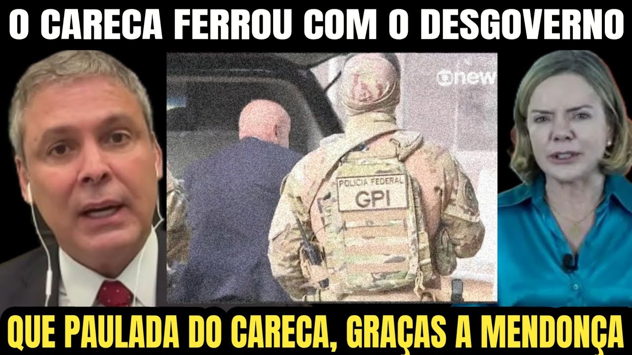 CARECA DO INSS JOGA TODOS OS PODRES DO DESGOVERNO E DE LULINHA NO VENTILADOR 