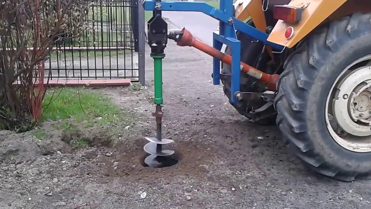 Wiertnica pod słupki