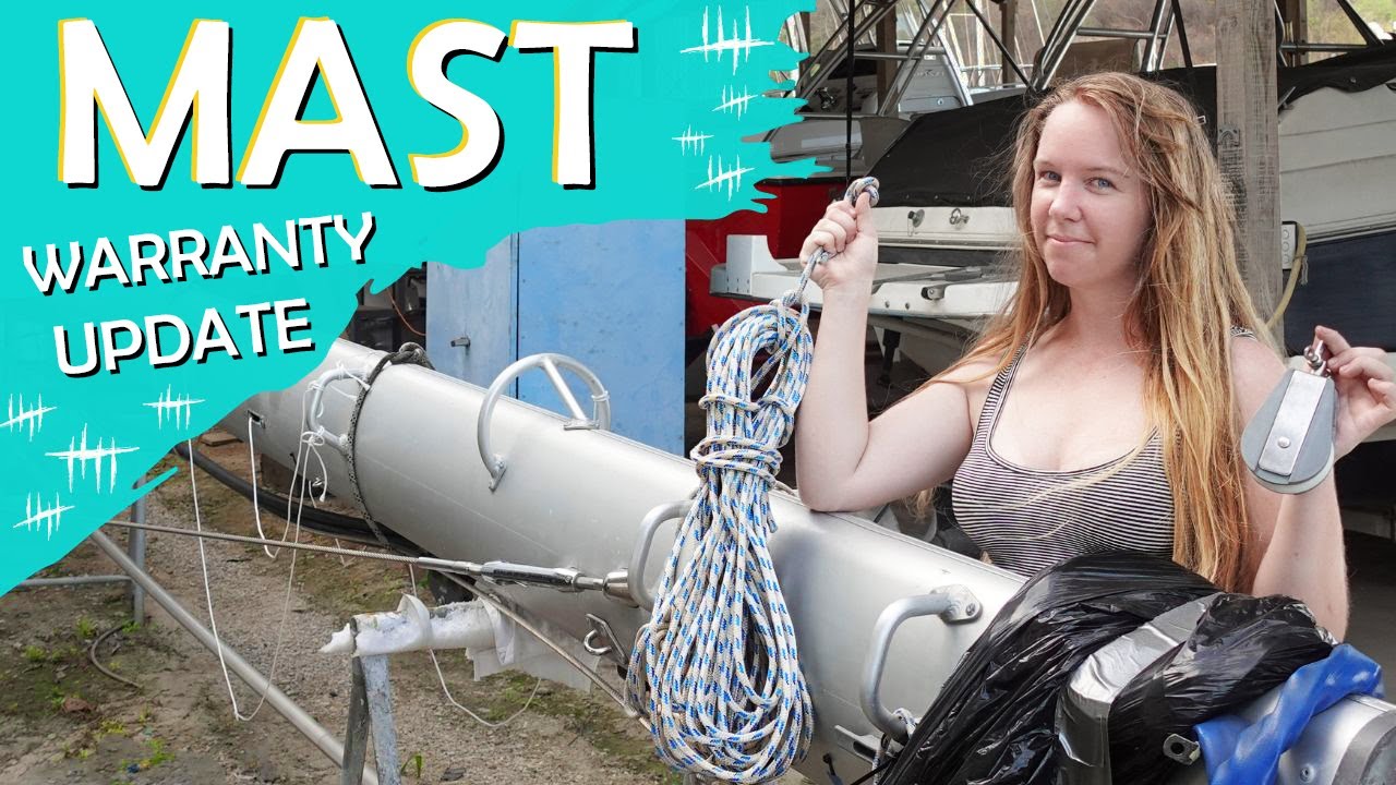 Mast Warranty Update for our Leopard 45 Catamaran | NEW YACHT WARRANTY