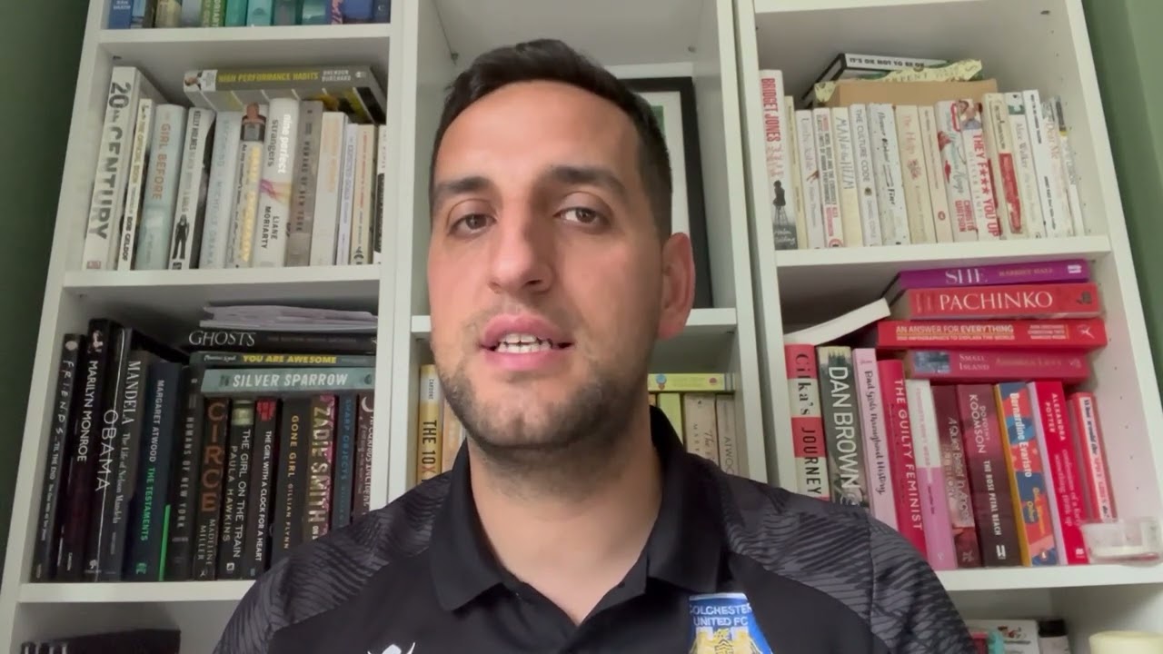 Grassroots Football Awards 2024: Yilmaz Aksoy (First Team Goalkeeper Coach, Colchester United FC)