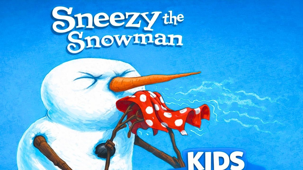 Sneezy the Snowman | Read Aloud Winter Story for Kids ❄️