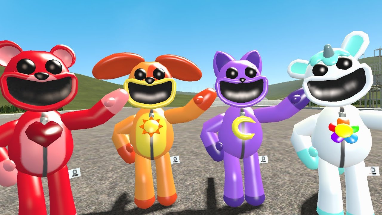 TATLI VE KOMİK SMİLİNG CRİTTERS GARRY'S MOD