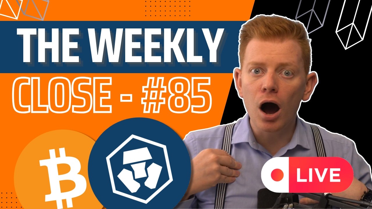 Live: Seasonality for Cronos (CRO) & Bitcoin (BTC) - The Weekly Close