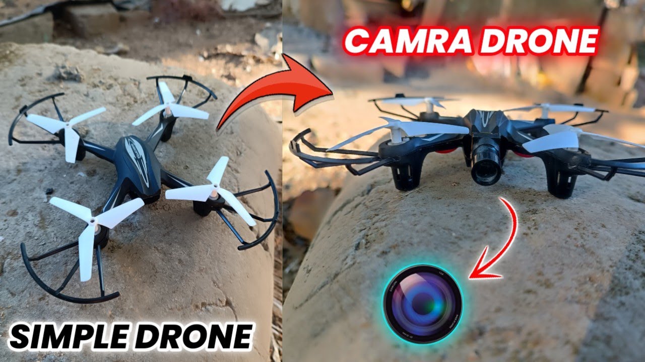 How to install Camera in Drone | HX750 Drone Camra Installing | HX750 Drone