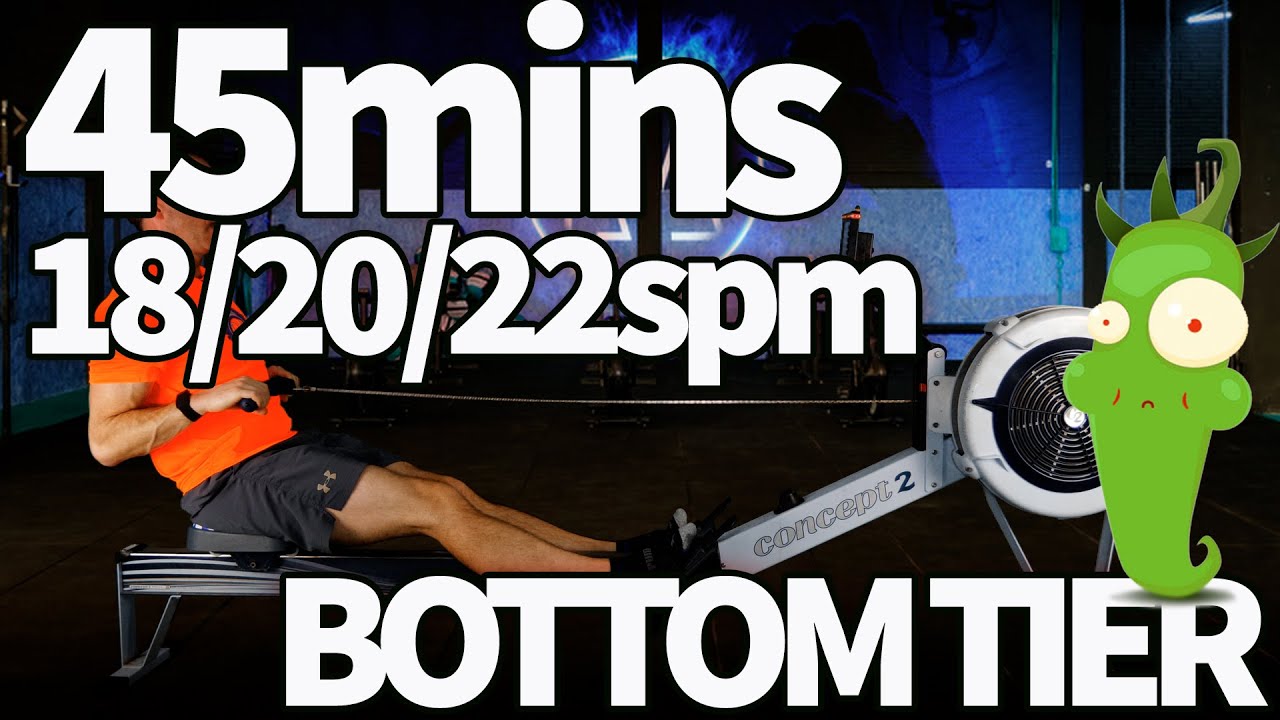 45 Minute Easy Rowing Workout - Build Your Base | RowAlong