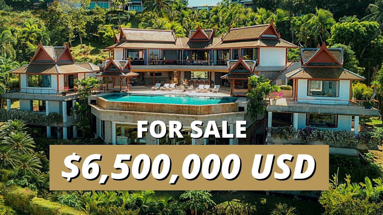 6-Bedroom Luxury Pool Villa in Phuket (5.5 Million USD)