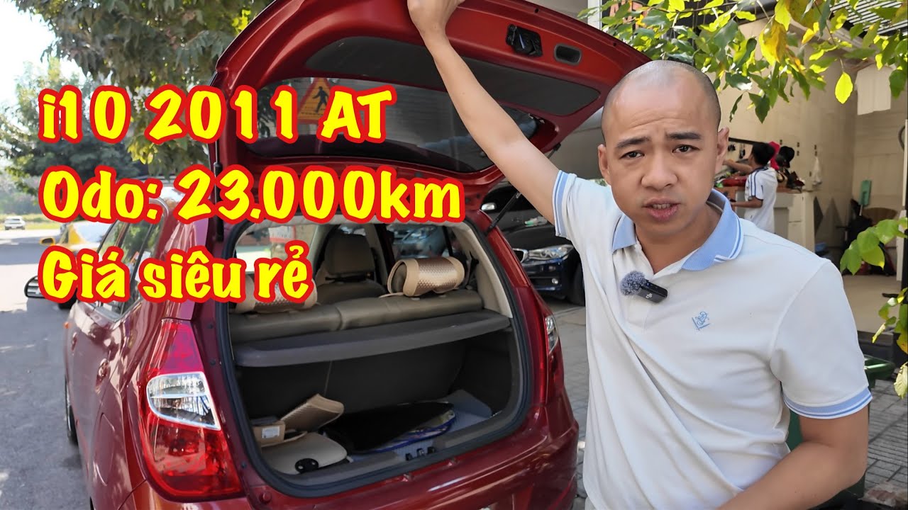 Hyundai i10 2011 AT odo 23.000km TIN NỔI KHÔNG? 