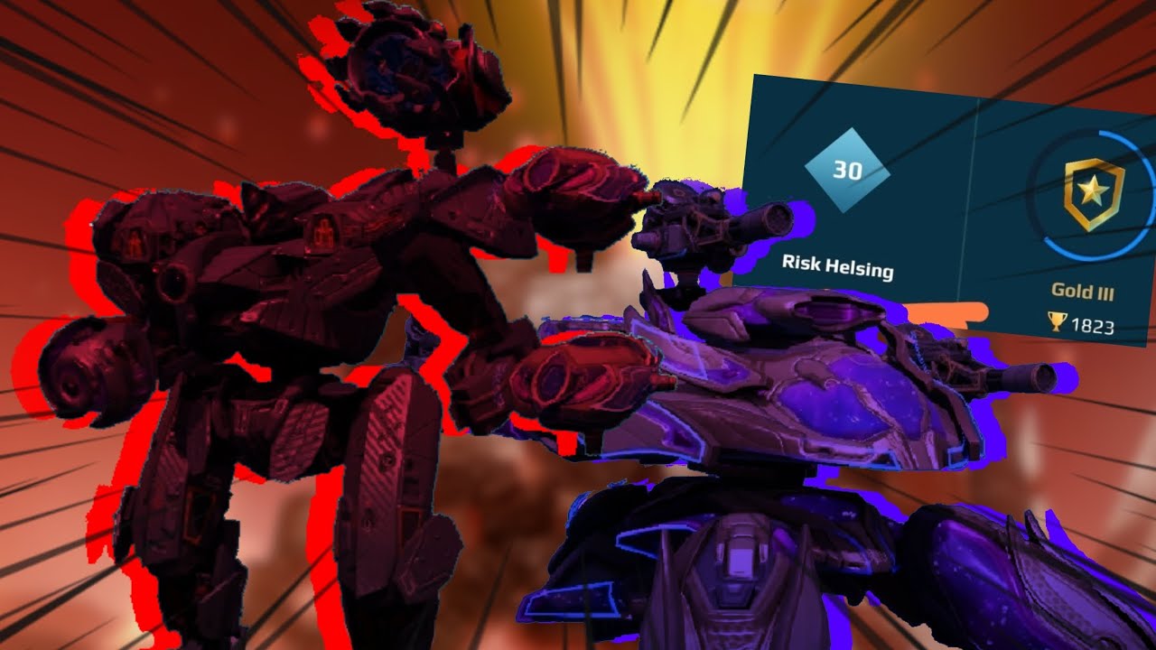 Carrying my Gold League friend to finish first squad task! - War Robots