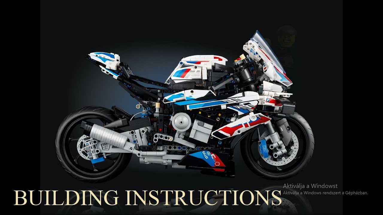 Lego Technic 42130 BMW M 1000 RR INSTRUCTIONS