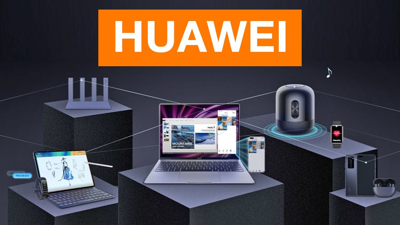 ASÍ Es el ECOSISTEMA de HUAWEI y sus productos CONECTADOS