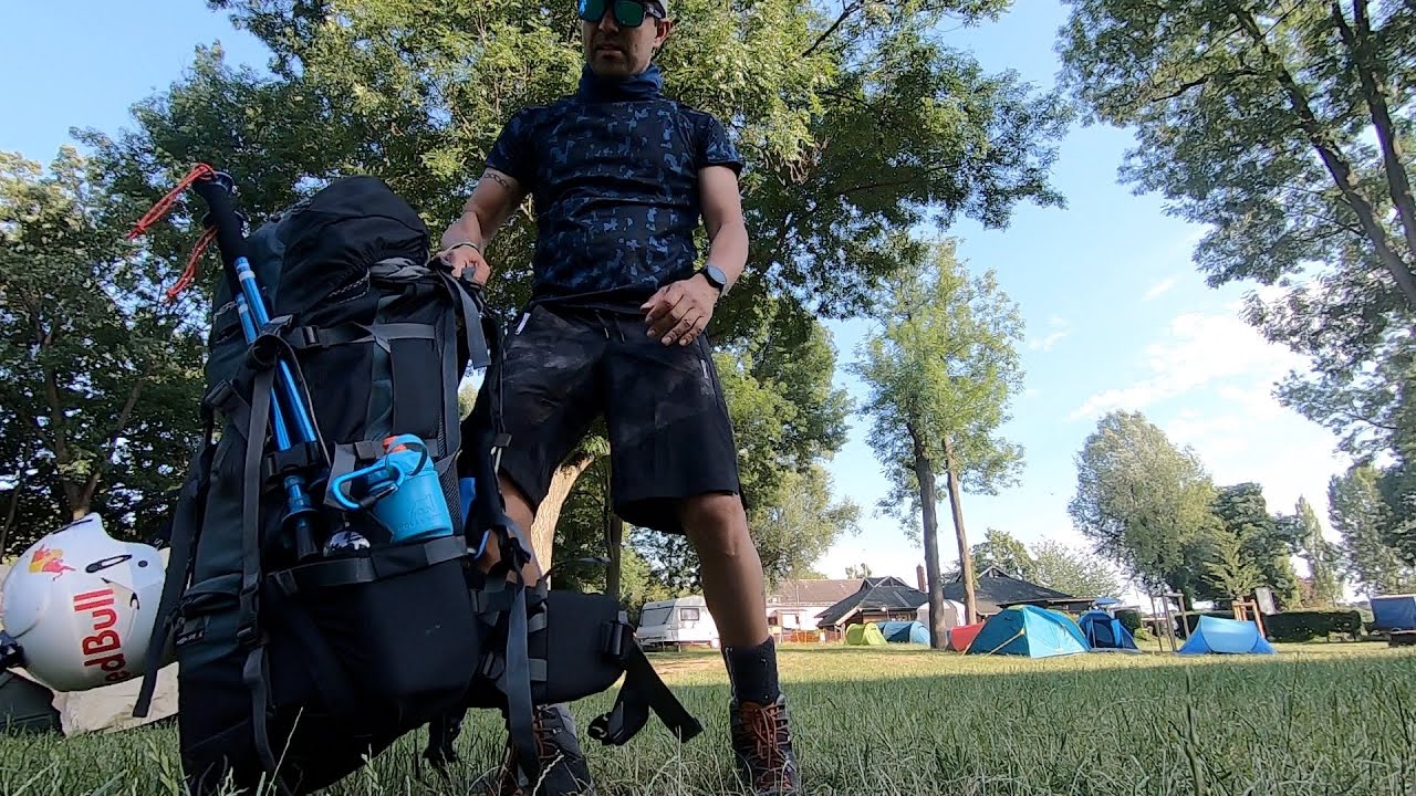 caminata y acampada en Alemania y comida de expedicion  - Vlog 34