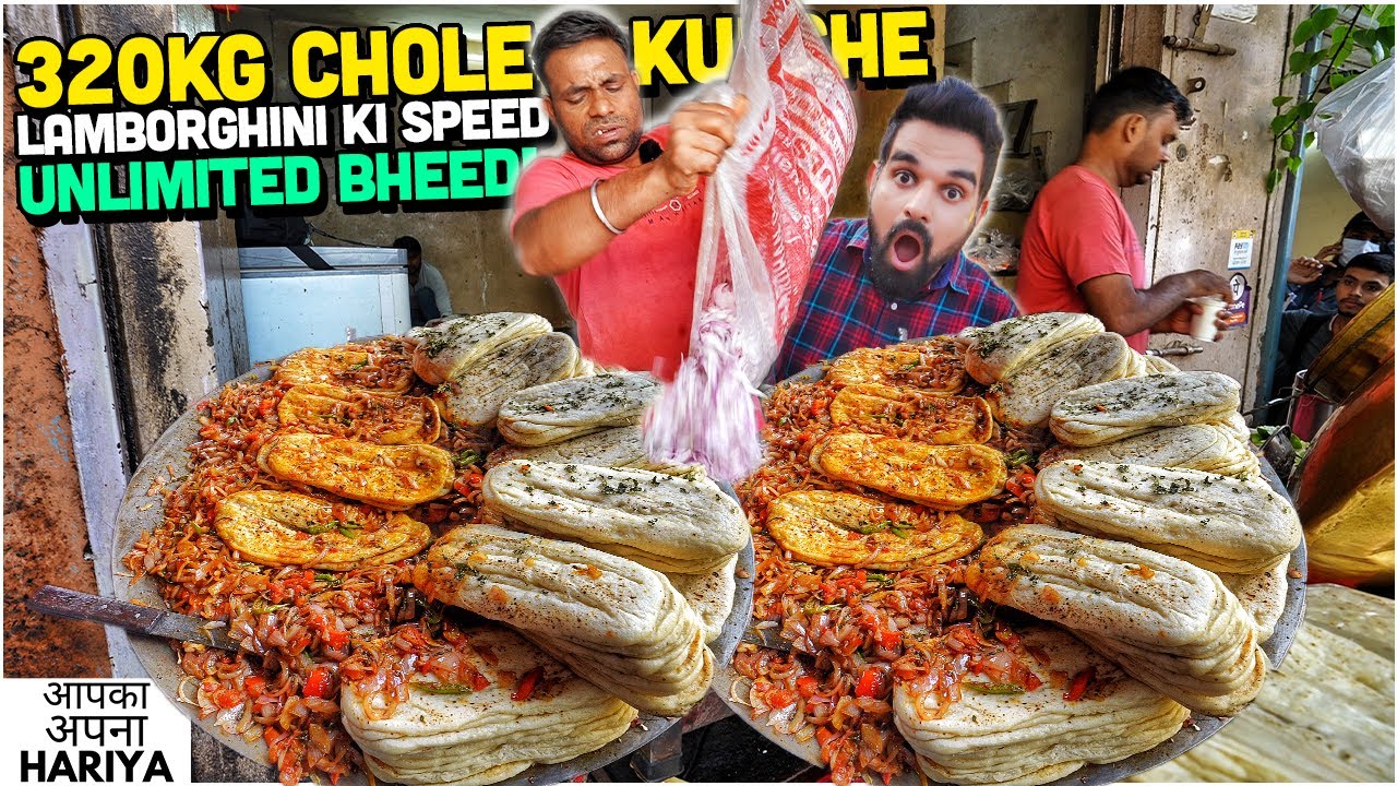 60/- Rs Only | India's MOST FAMOUS Tadke Wale Mayapuri Chole Kulche | Harry Uppal