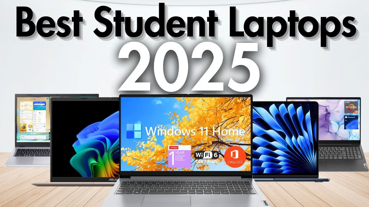 Top 5 Best Student Laptops 2025 [Don't Buy Before Watching!]