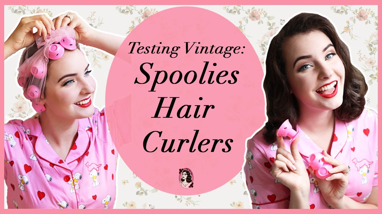 Spoolies - Testing Vintage Spoolie Hair Curlers (as seen on Mrs Maisel)