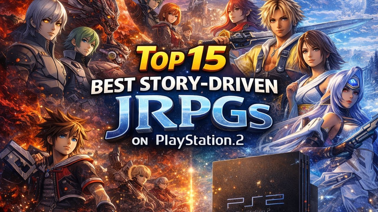 Top 15 Best Story Driven JRPGs on PlayStation 2